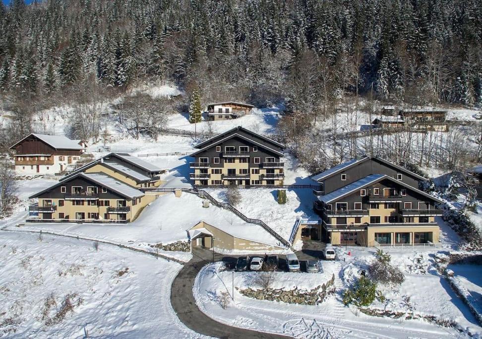Appartement Dans Chalet Avec Piscine Couverte Saint-Gervais-les-Bains Exteriér fotografie
