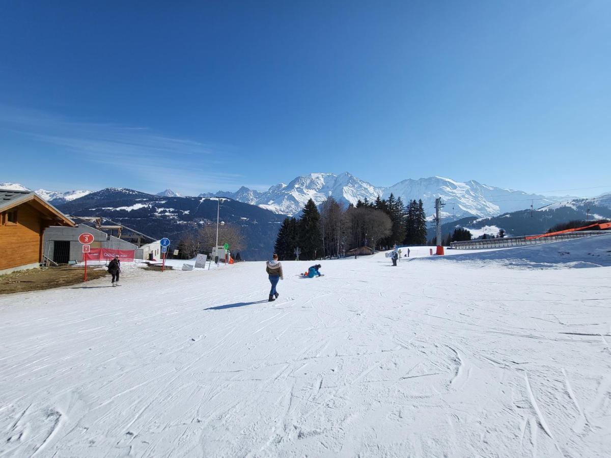 Appartement Dans Chalet Avec Piscine Couverte Saint-Gervais-les-Bains Exteriér fotografie